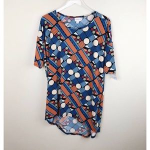 NEW Lularoe Irma Geometric Modern Print Tunic Sz S